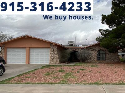 El Paso TX quick sell property